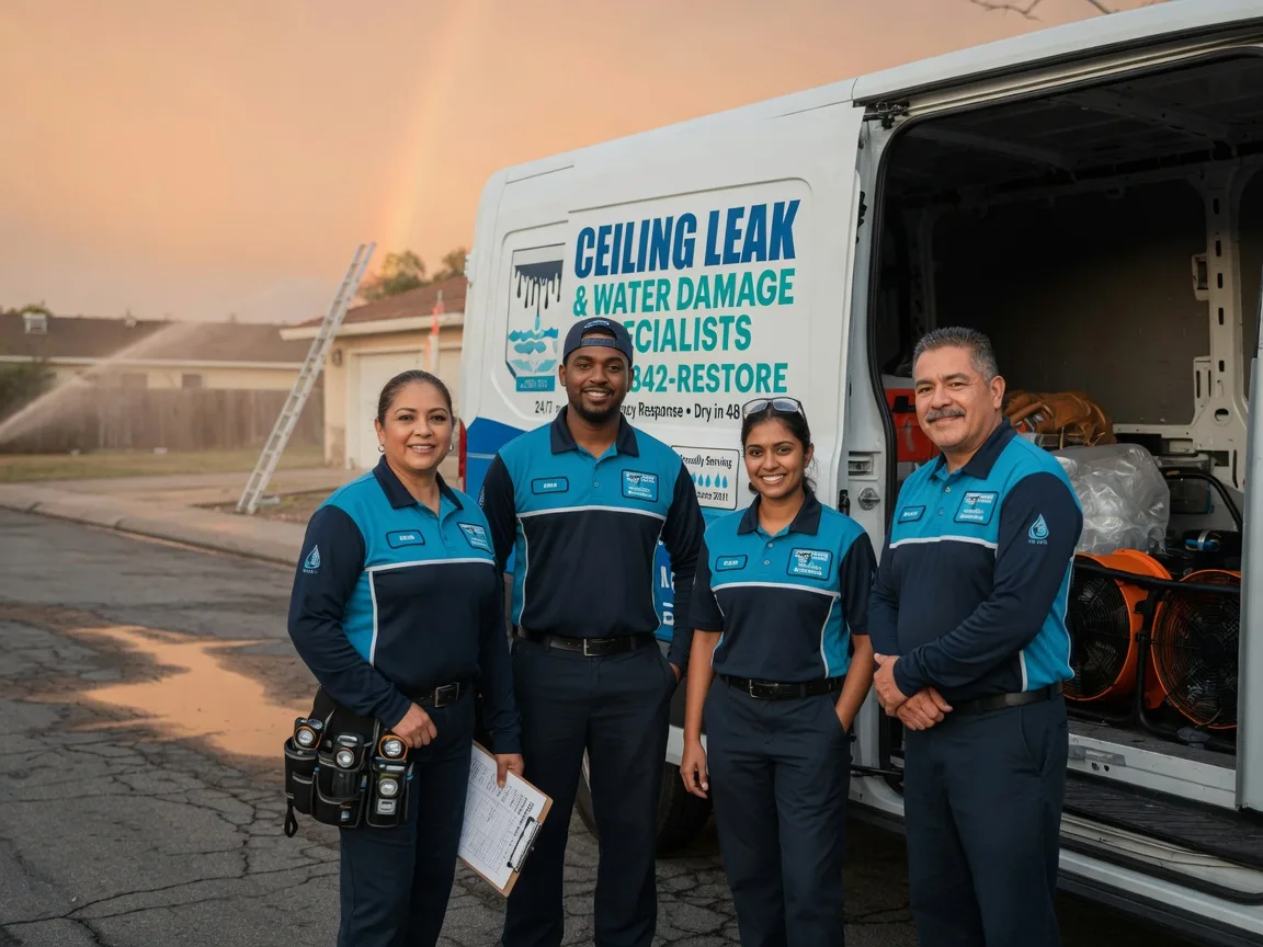 Ceiling Leak Cleanup company in Coopersville, MI