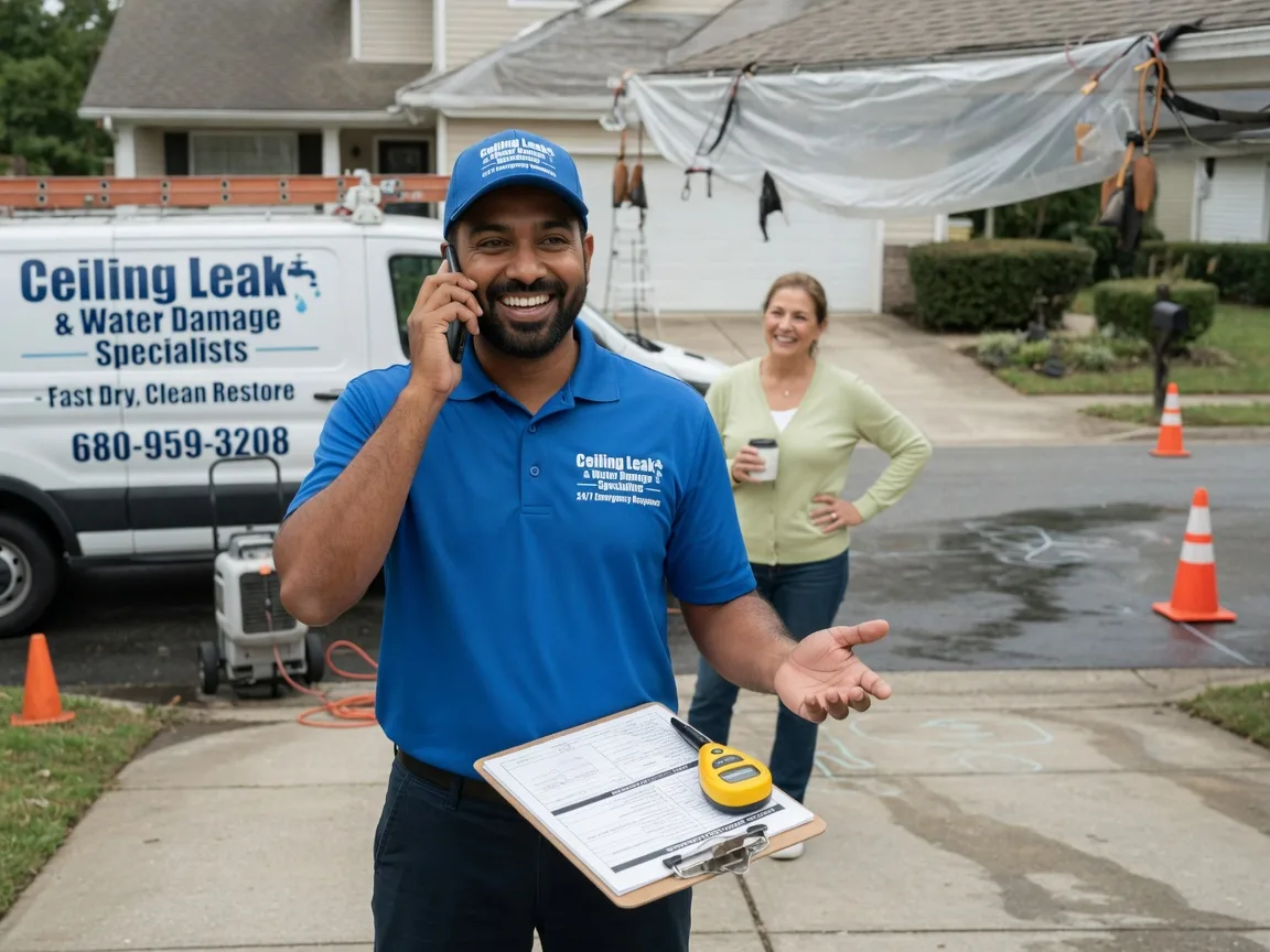 Ceiling Leak Cleanup Coopersville, MI FAQs